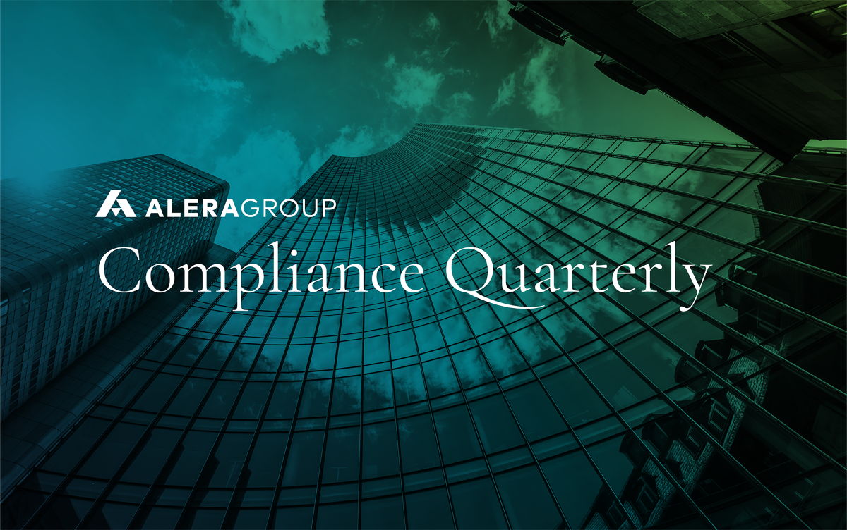 Compliance newsletter banner